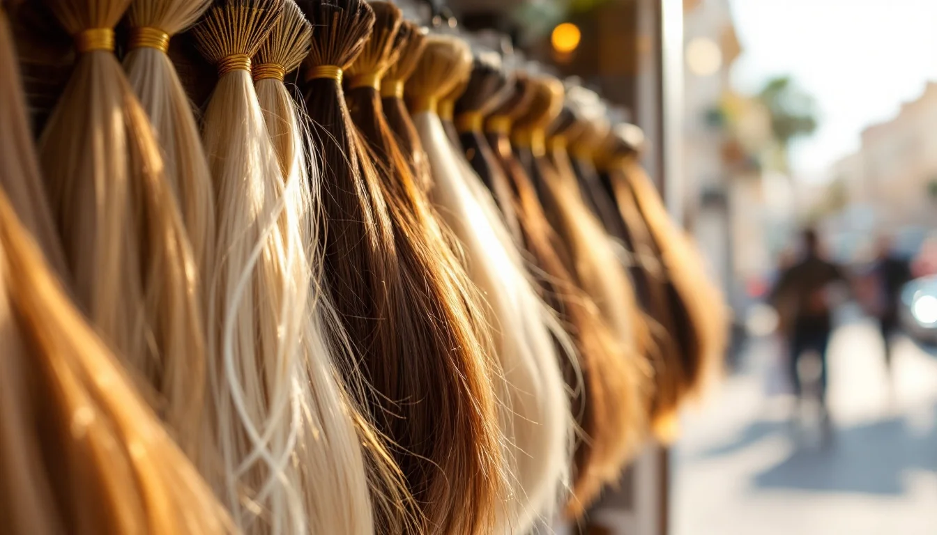 Cost Of Hair Extensions In Estepona — Photograph illustrating Affordable and Luxury Hair Extension Options Across Cost